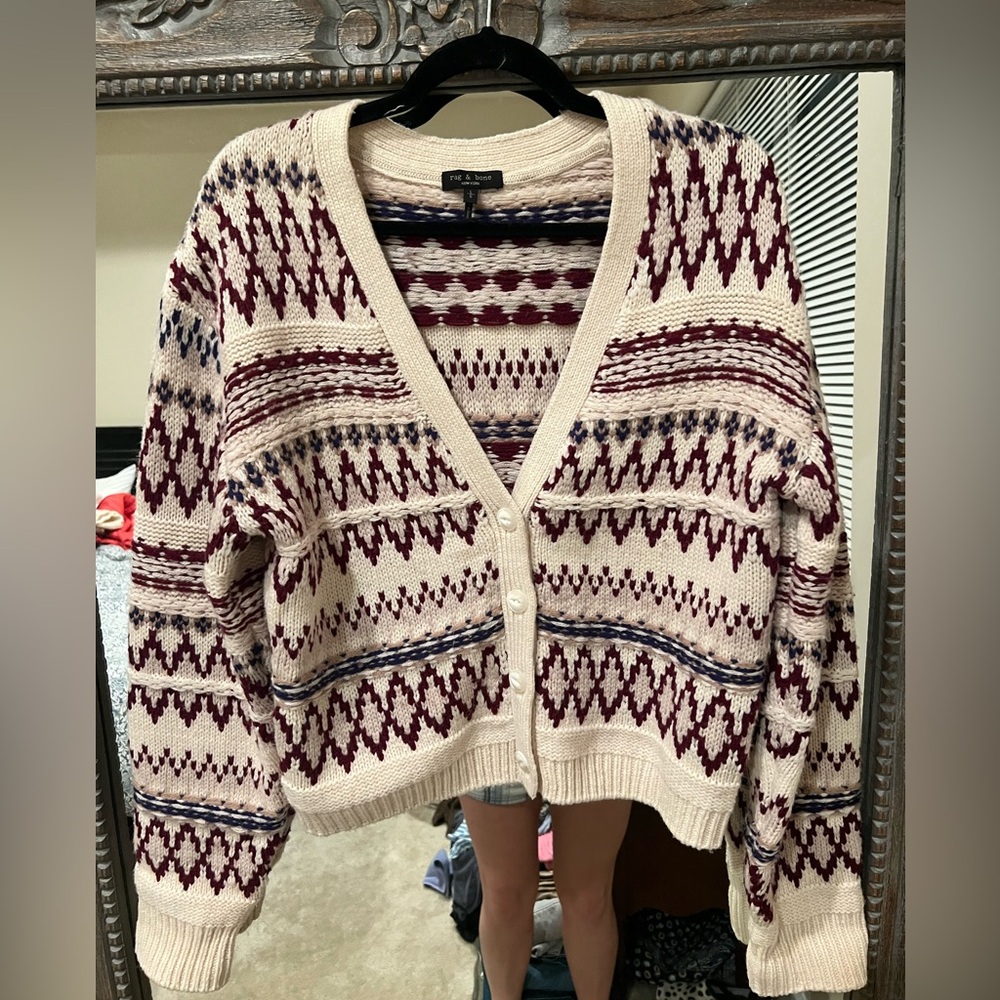 rag & bone wool cardigan